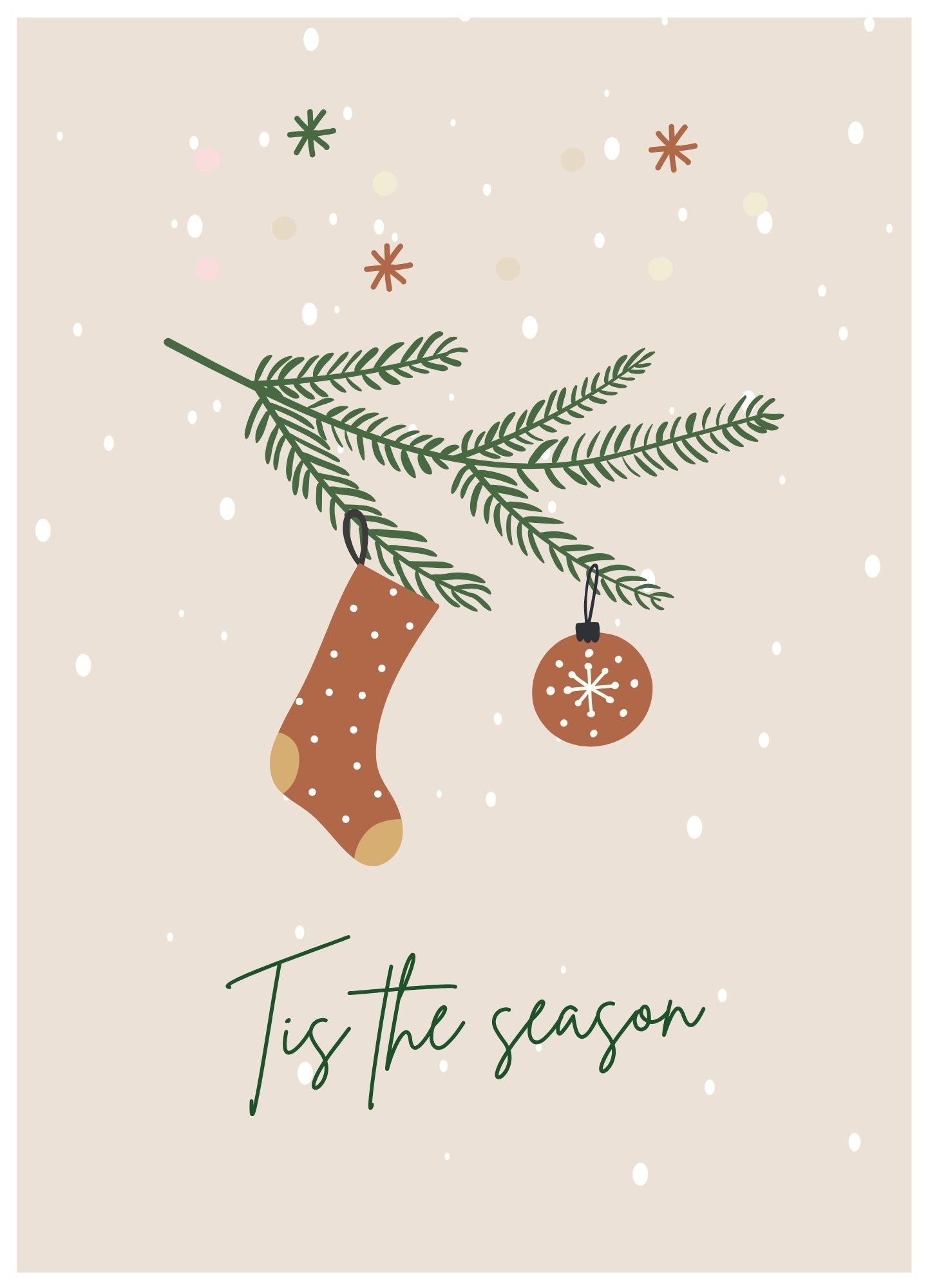 Coseason Kerstkaarten – Set van 10