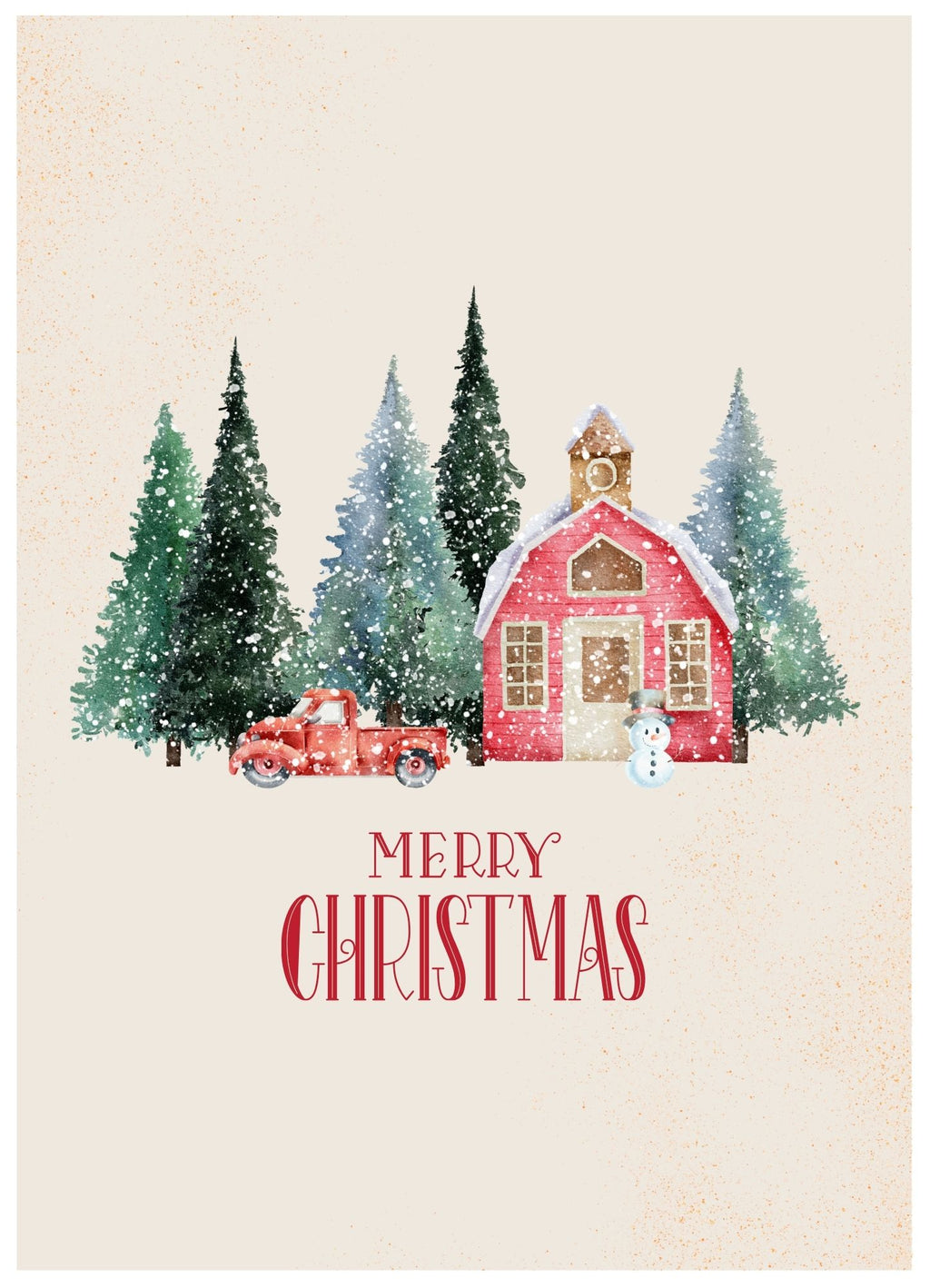 Coseason Kerstkaarten – Set van 10