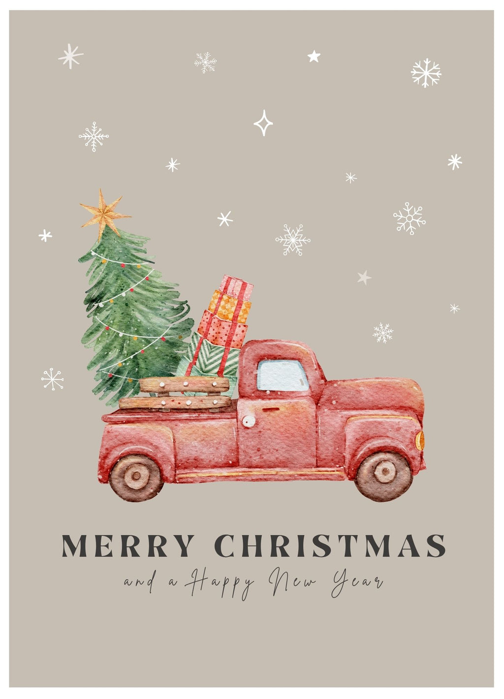 Coseason Kerstkaarten – Set van 10