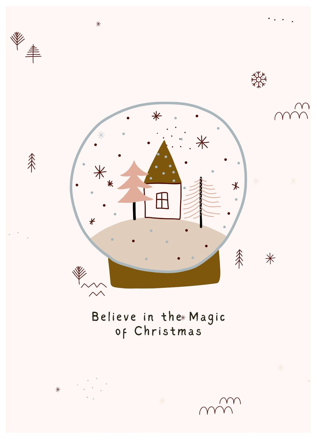 Coseason Kerstkaarten – Set van 10