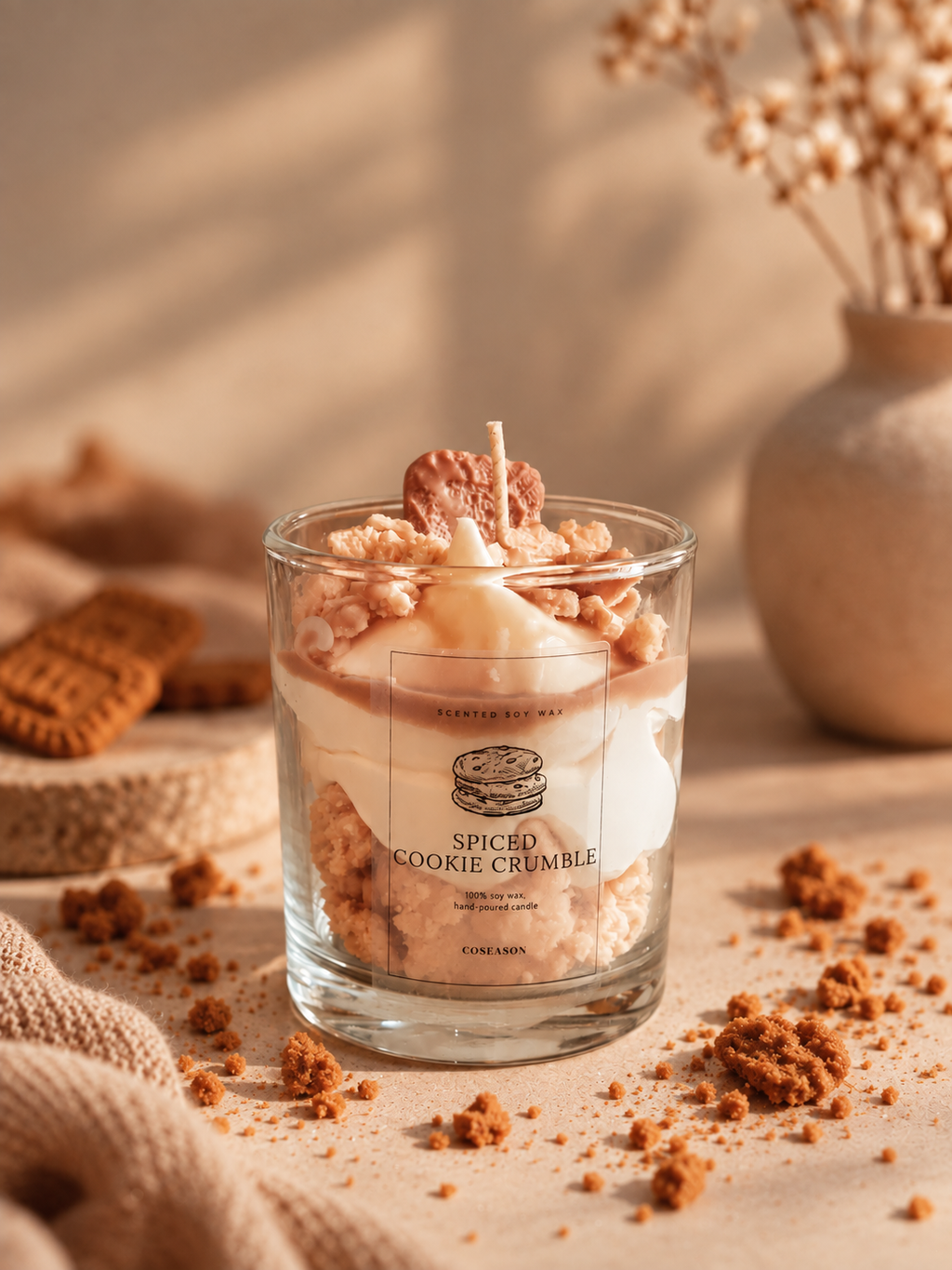 Spiced Crumble Cookie 🍪  Geurkaars