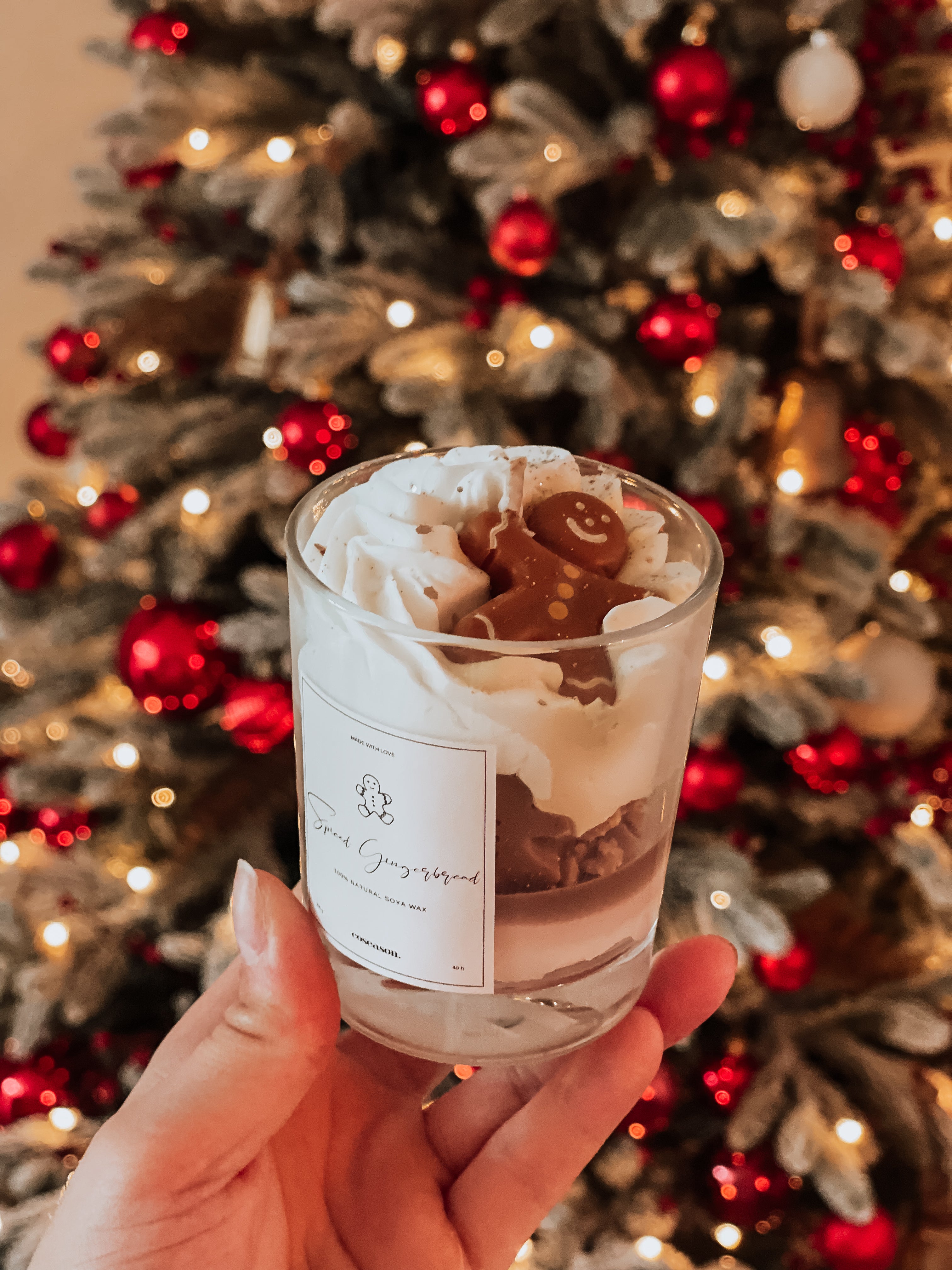 Spiced Gingerbread Crumbles 🍪