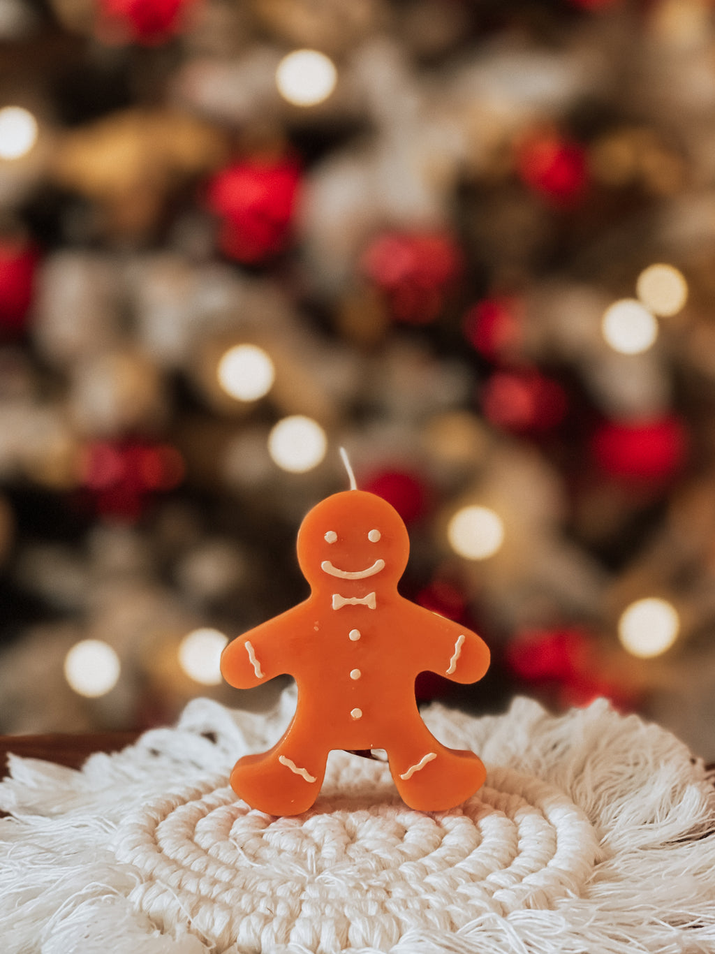 Gingerbread vorm kaars