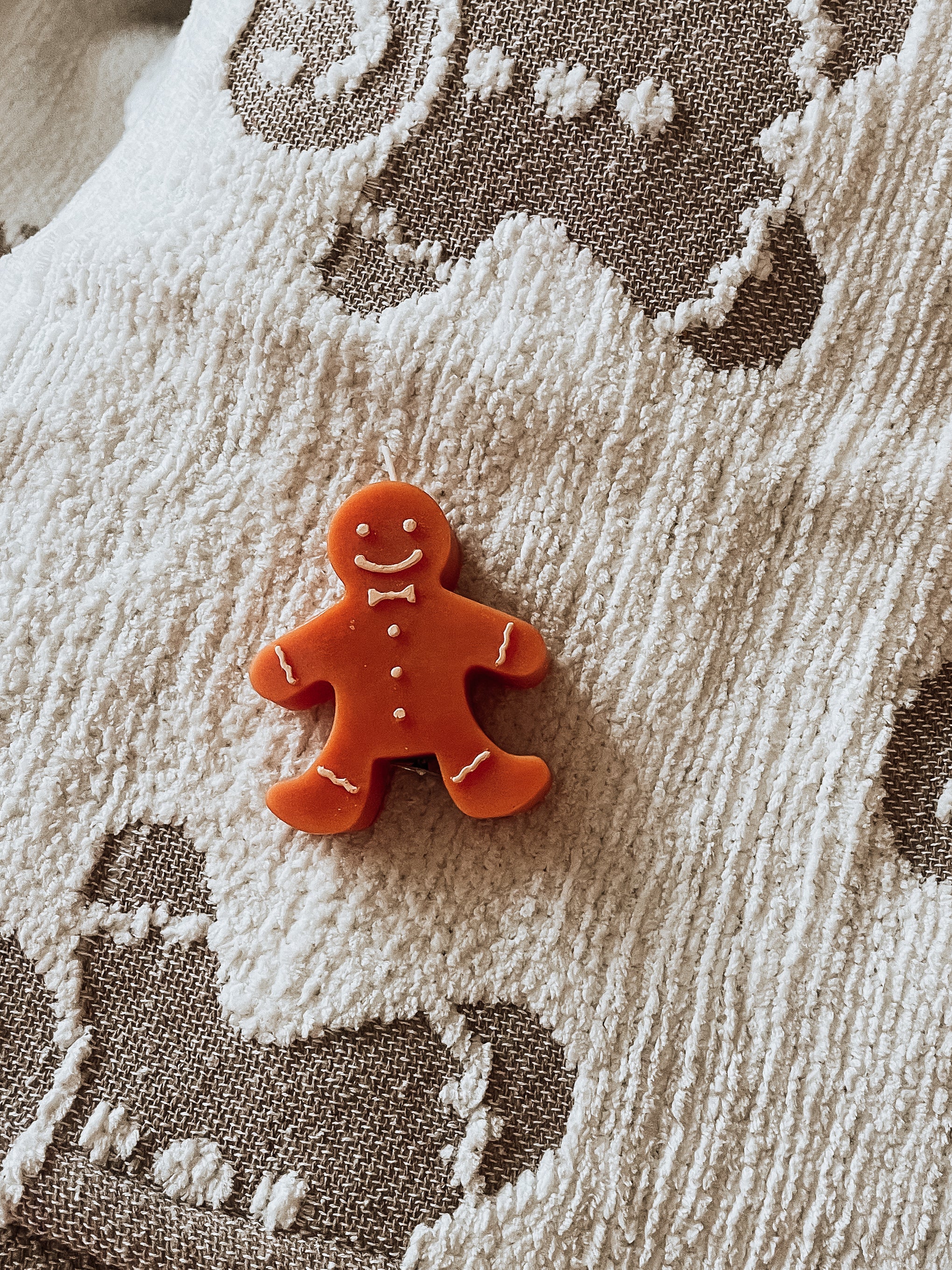 Gingerbread vorm kaars