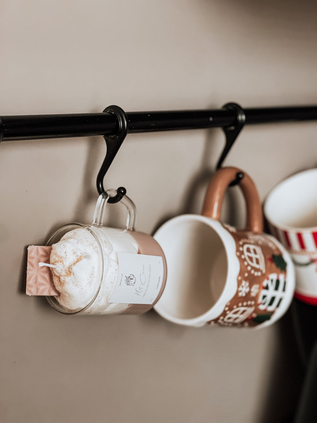 Hot Choco kaars in mok 🍫