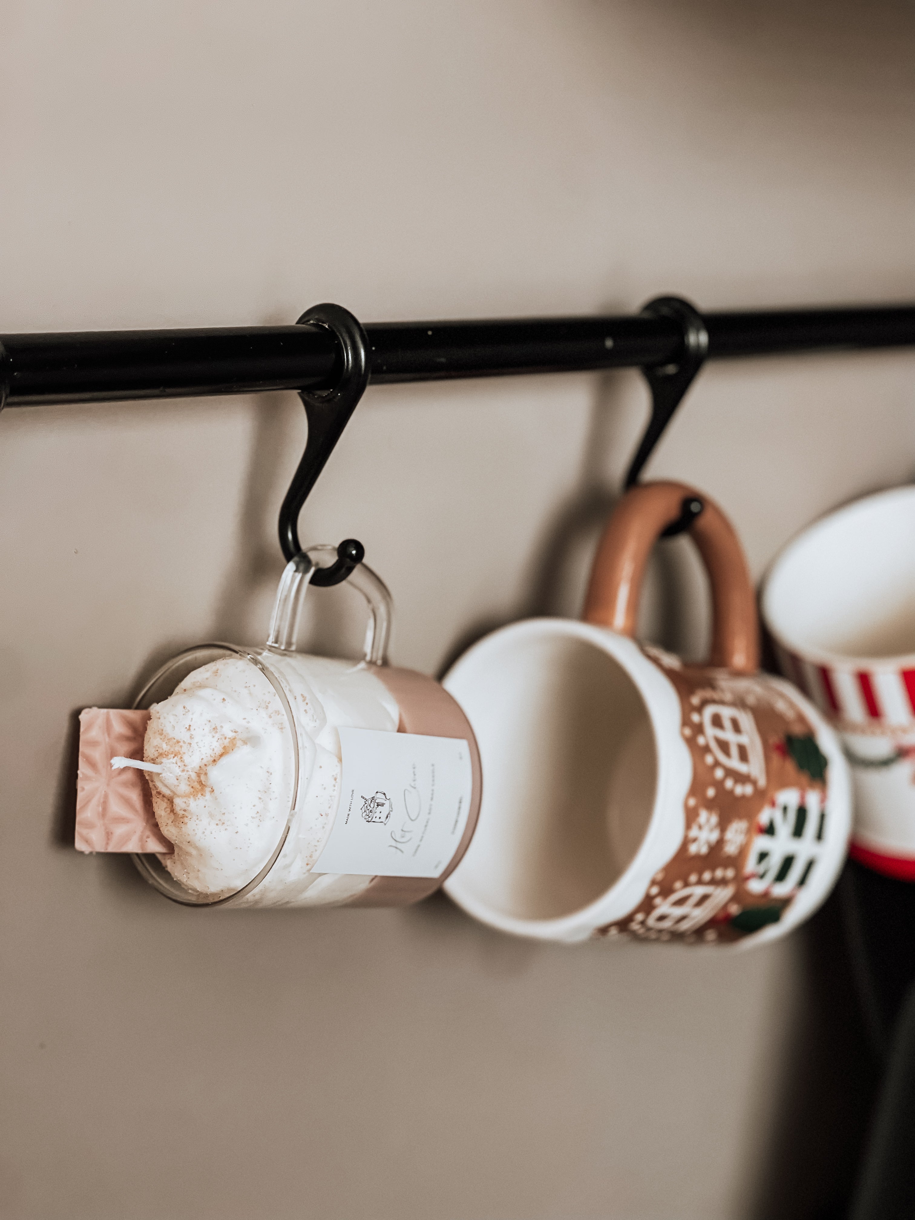 Hot Choco kaars in mok 🍫