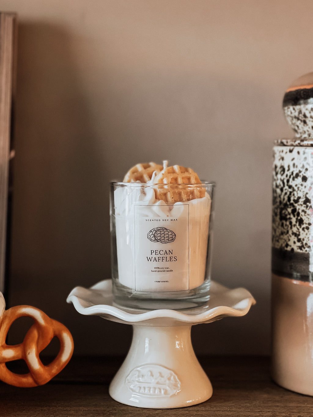 Pecan Waffle Geurkaars 🧇
