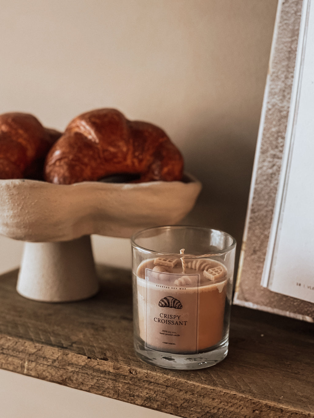 🥐 Crispy Croissant – Geurkaars