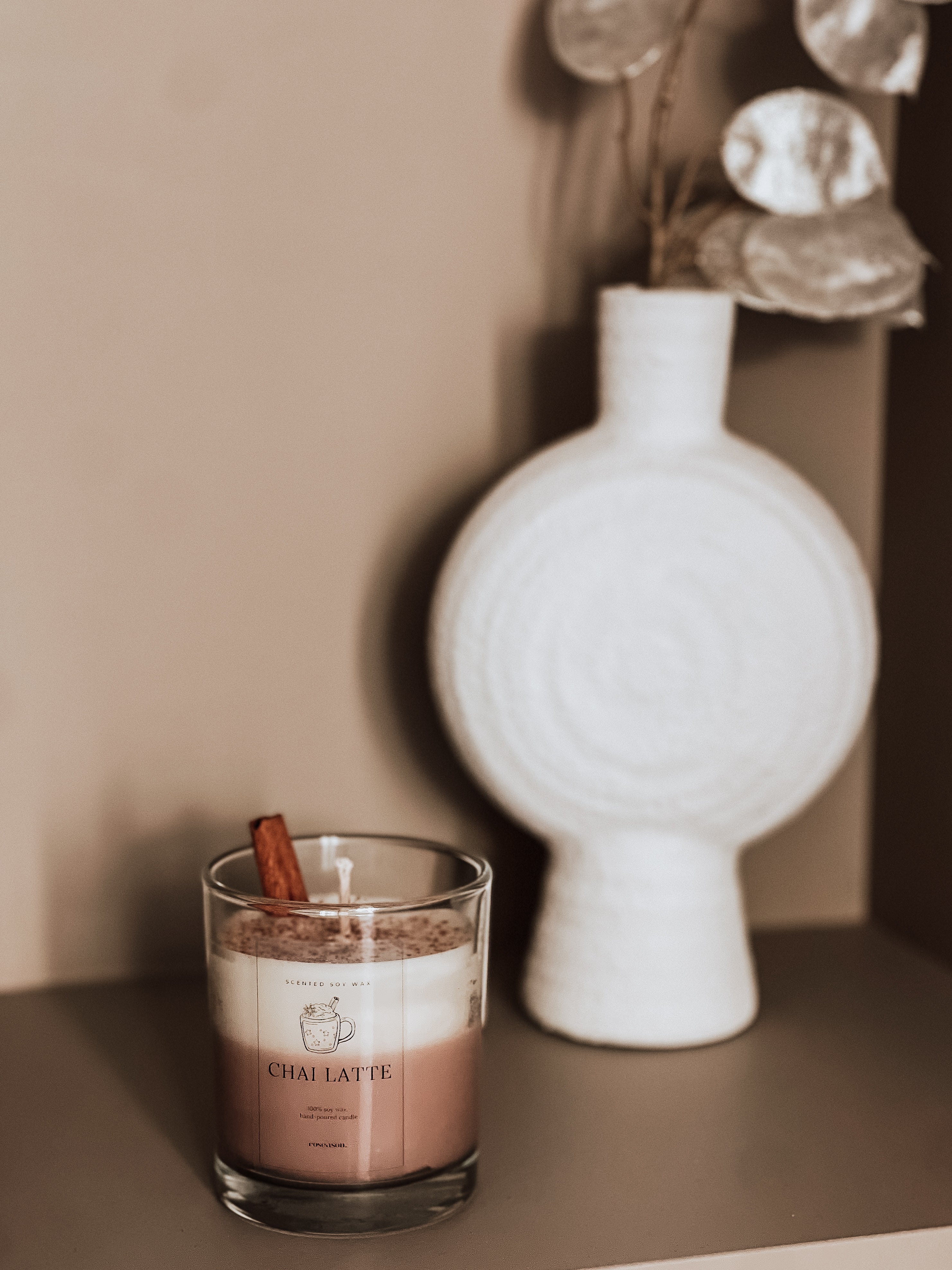 Chai Latte geurkaars ☕️