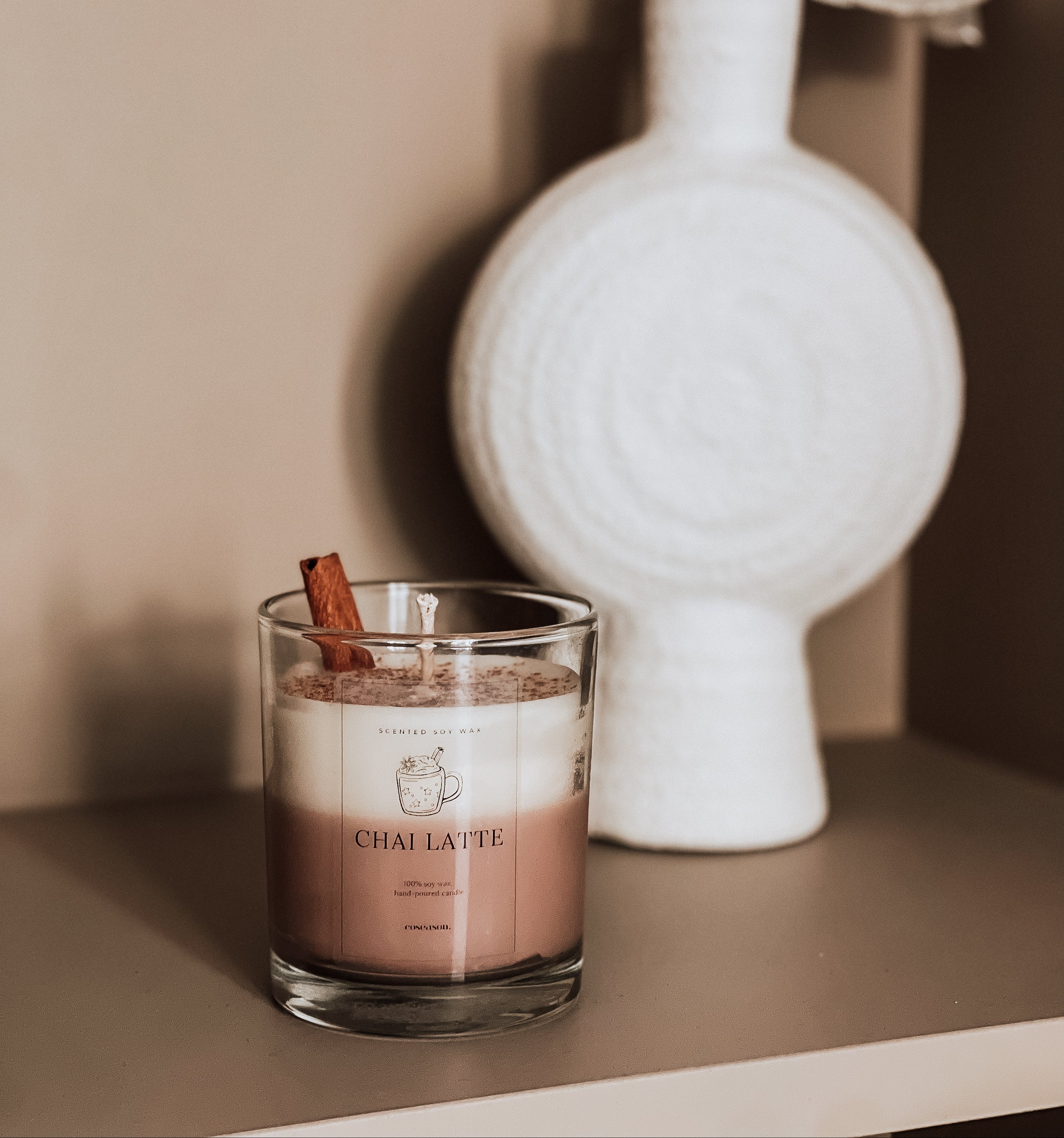 Chai Latte geurkaars ☕️