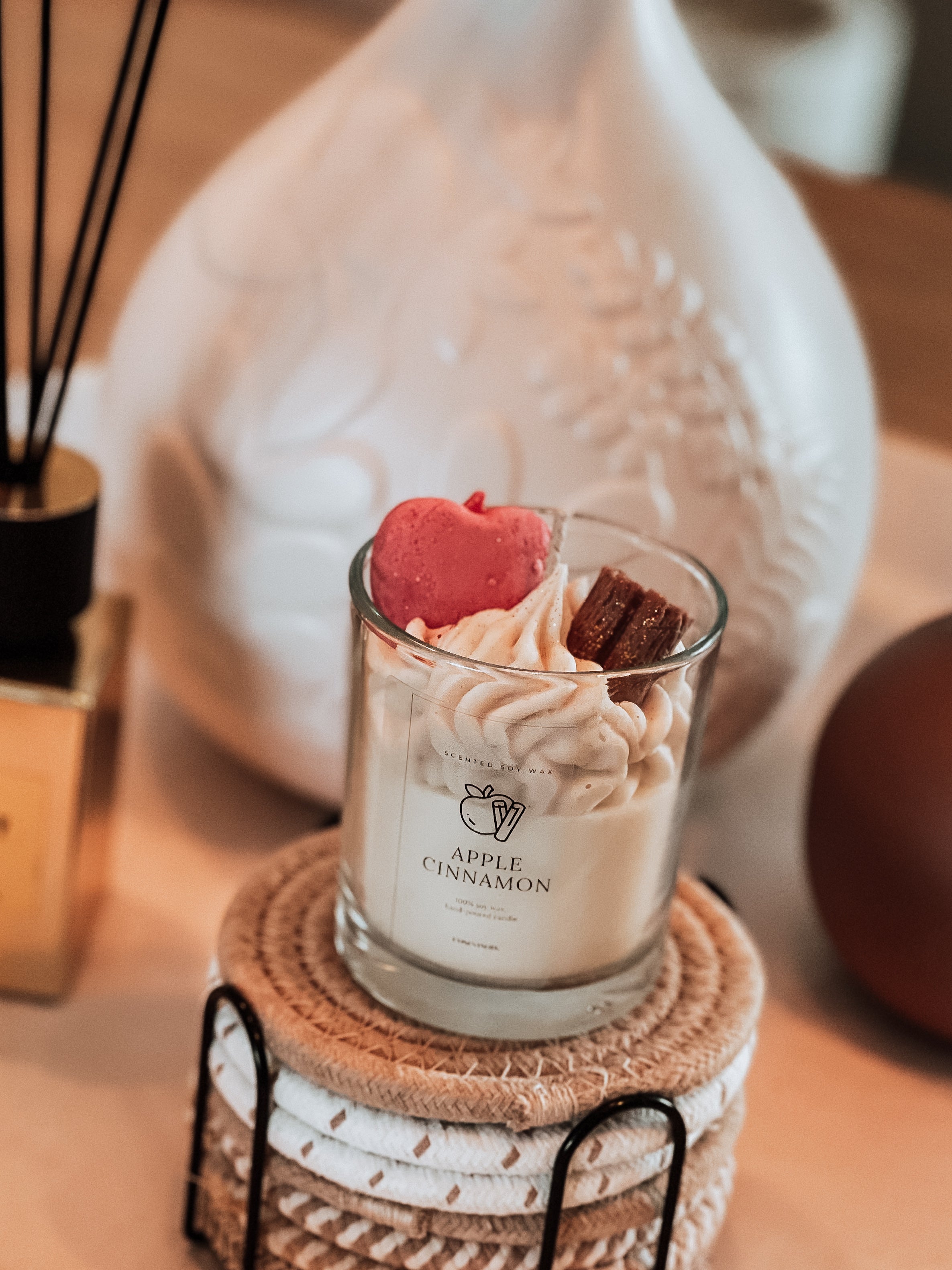 Apple Cinnamon kaars 🍎
