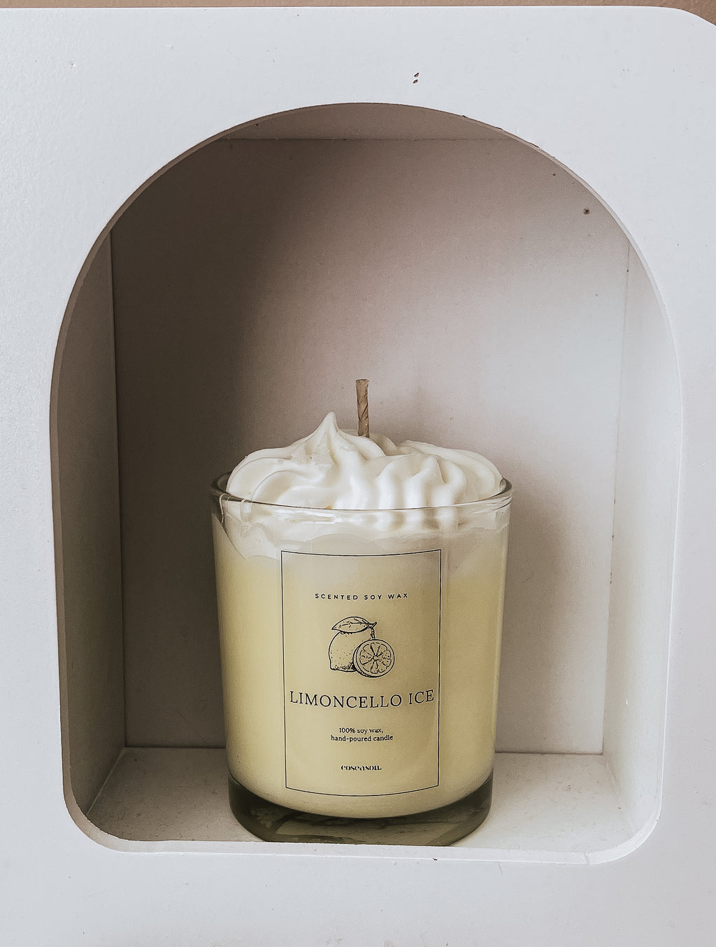 Limoncello Ice geurkaars 🍋