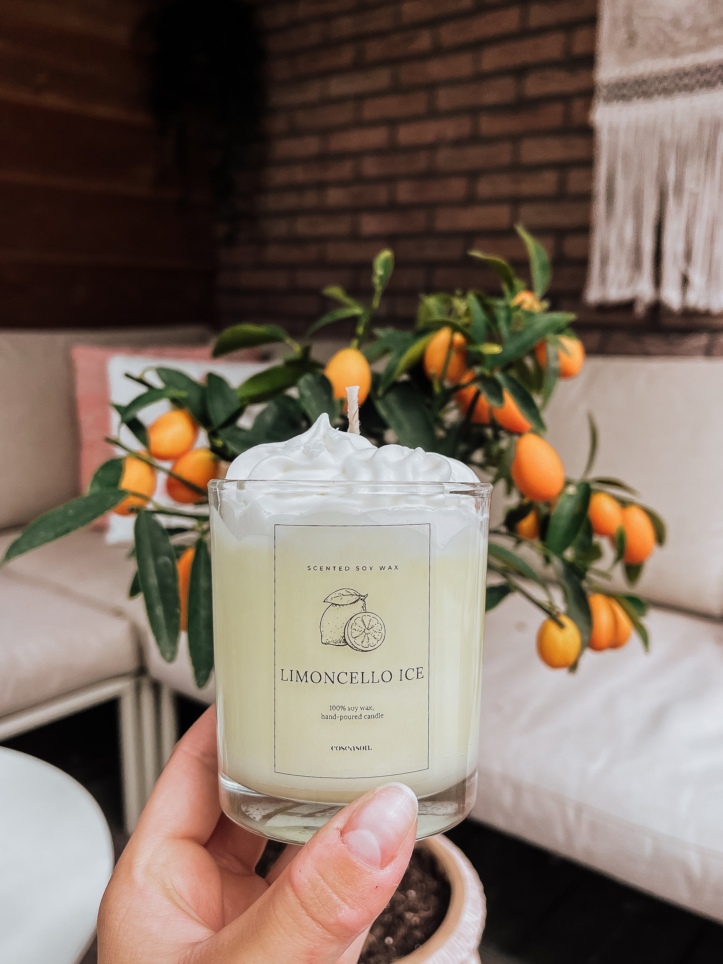Limoncello Ice geurkaars 🍋