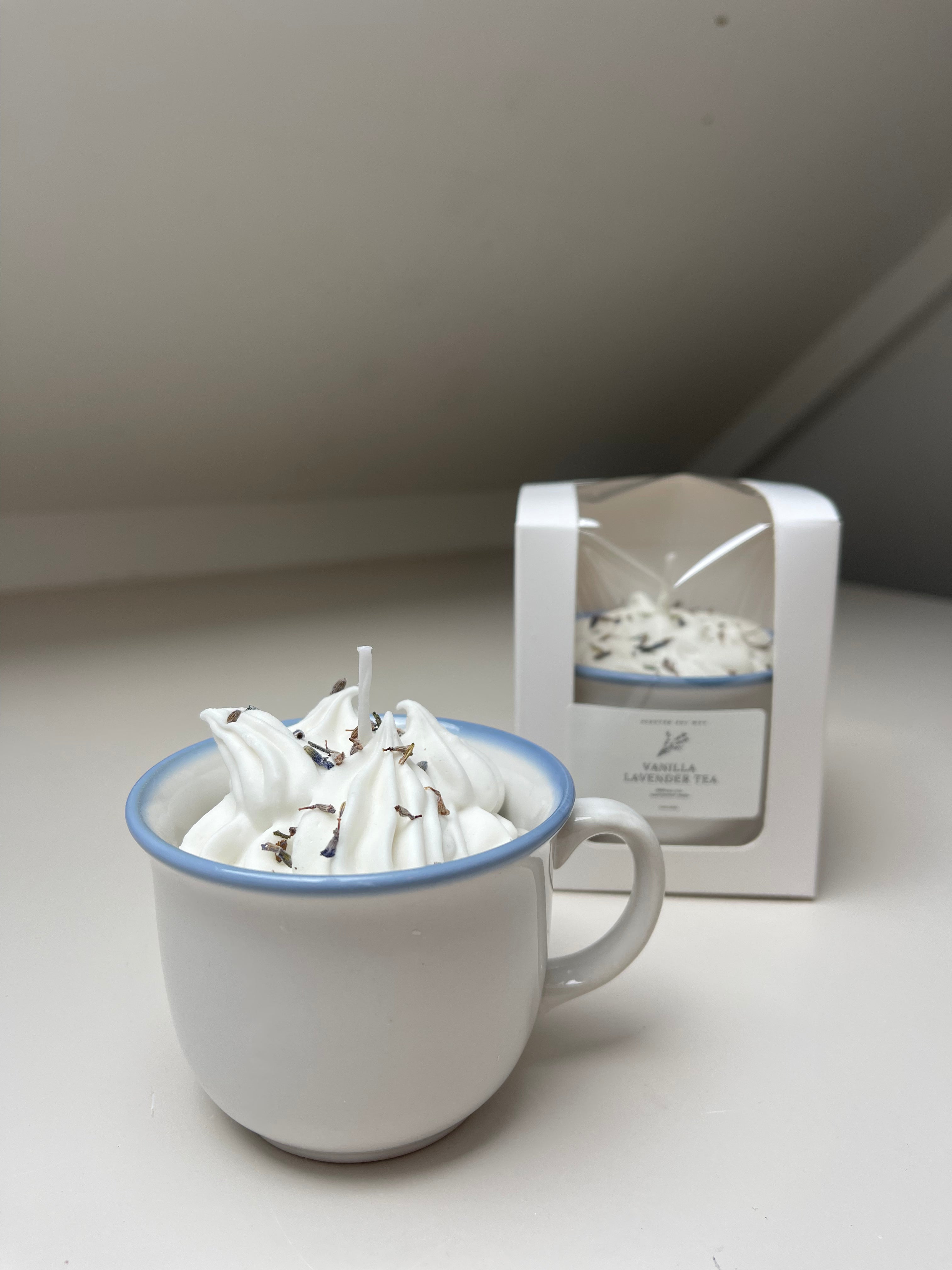 Vanilla Lavender Tea ☕💜 Geurkaars