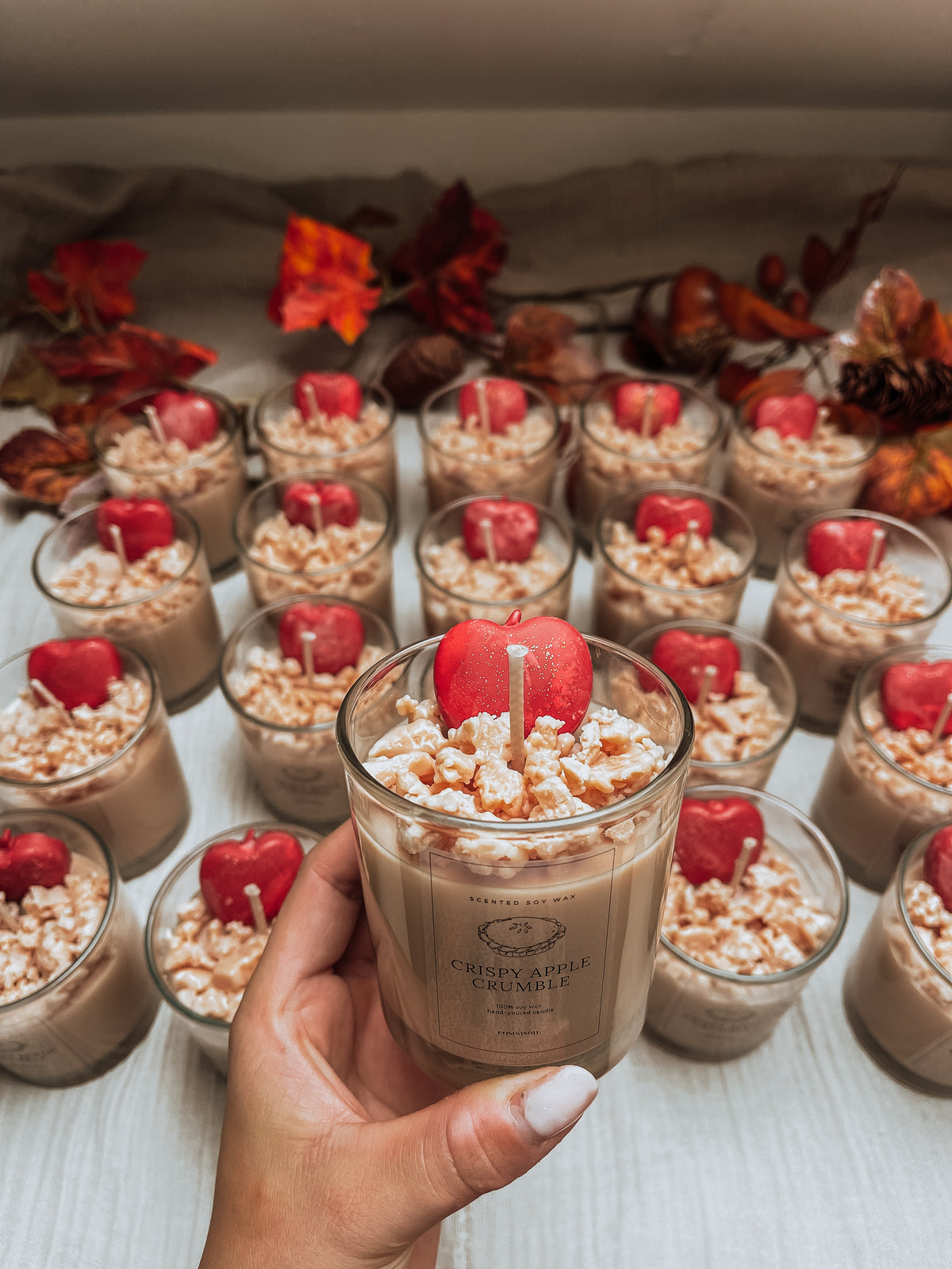 Crispy Apple Crumble 🍎 Geurkaars