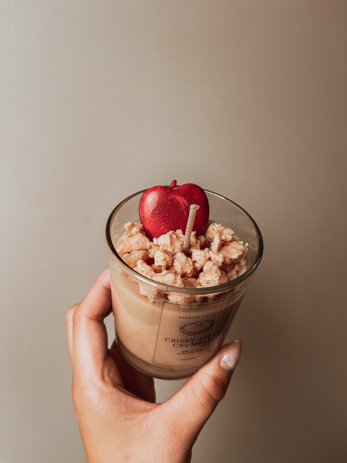 Crispy Apple Crumble 🍎 Geurkaars
