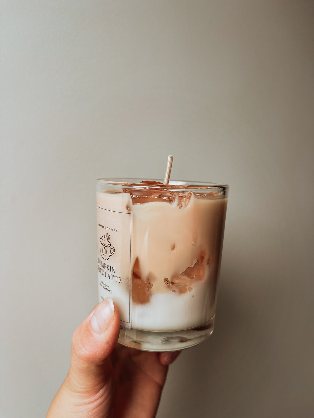 Pumpkin spice latte kaars