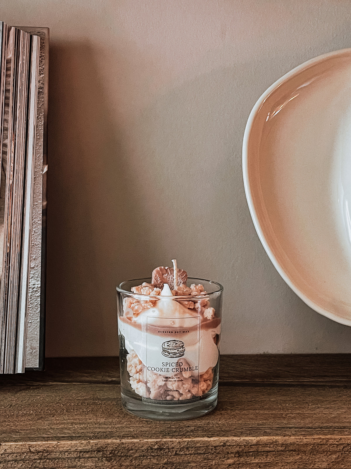 Spiced Crumble Cookie 🍪  Geurkaars