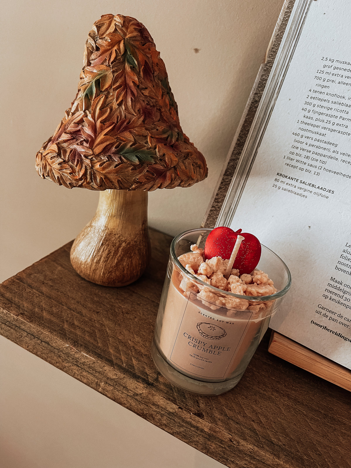 Crispy Apple Crumble 🍎 Geurkaars