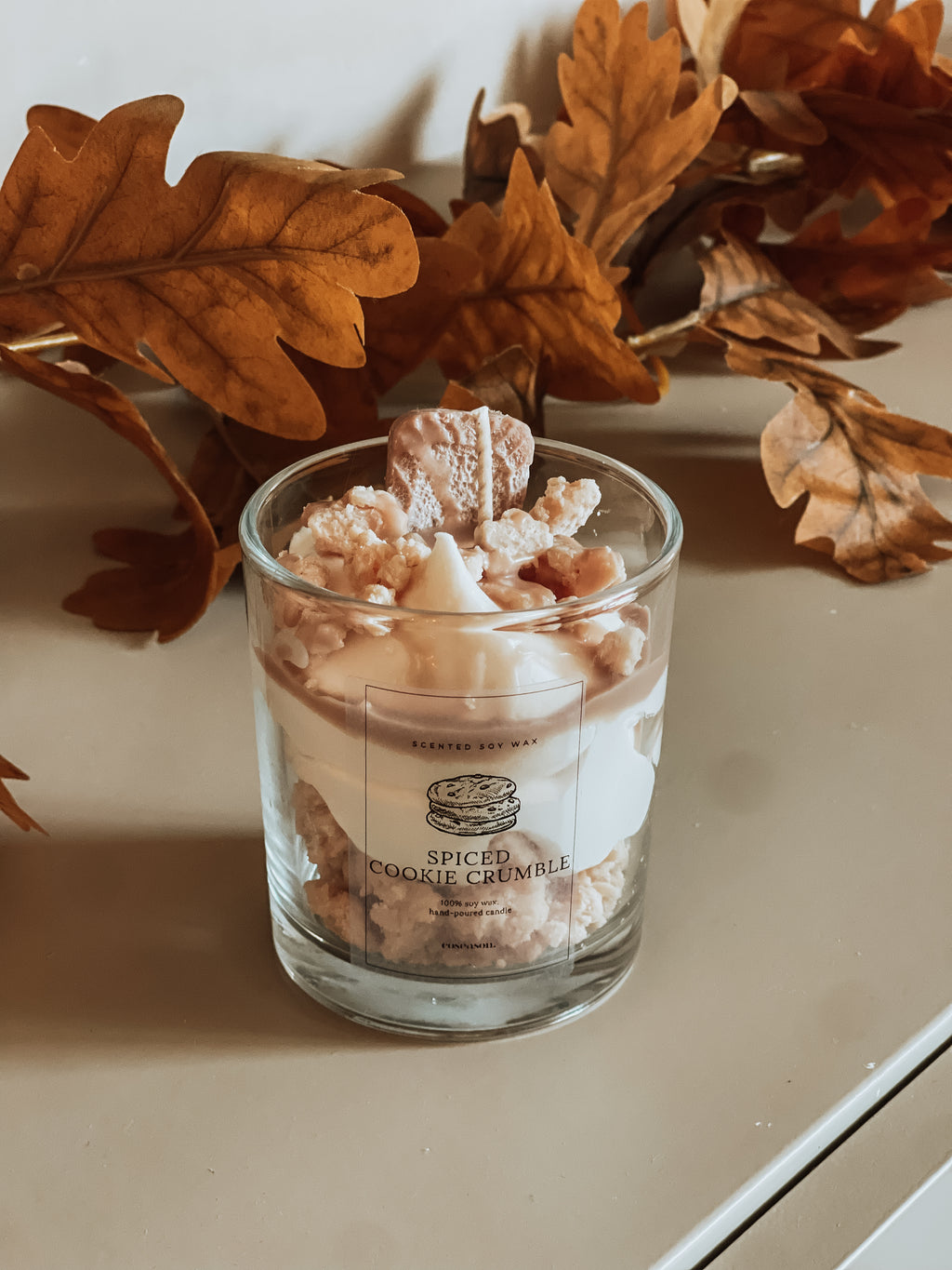 Spiced Crumble Cookie 🍪  Geurkaars