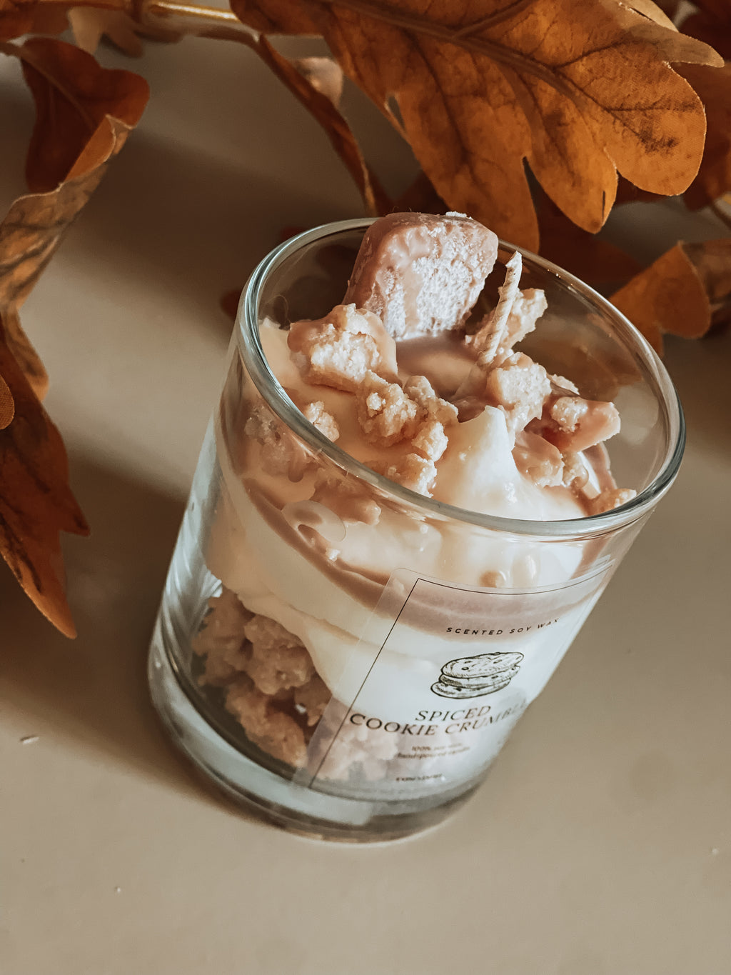 Spiced Crumble Cookie 🍪  Geurkaars