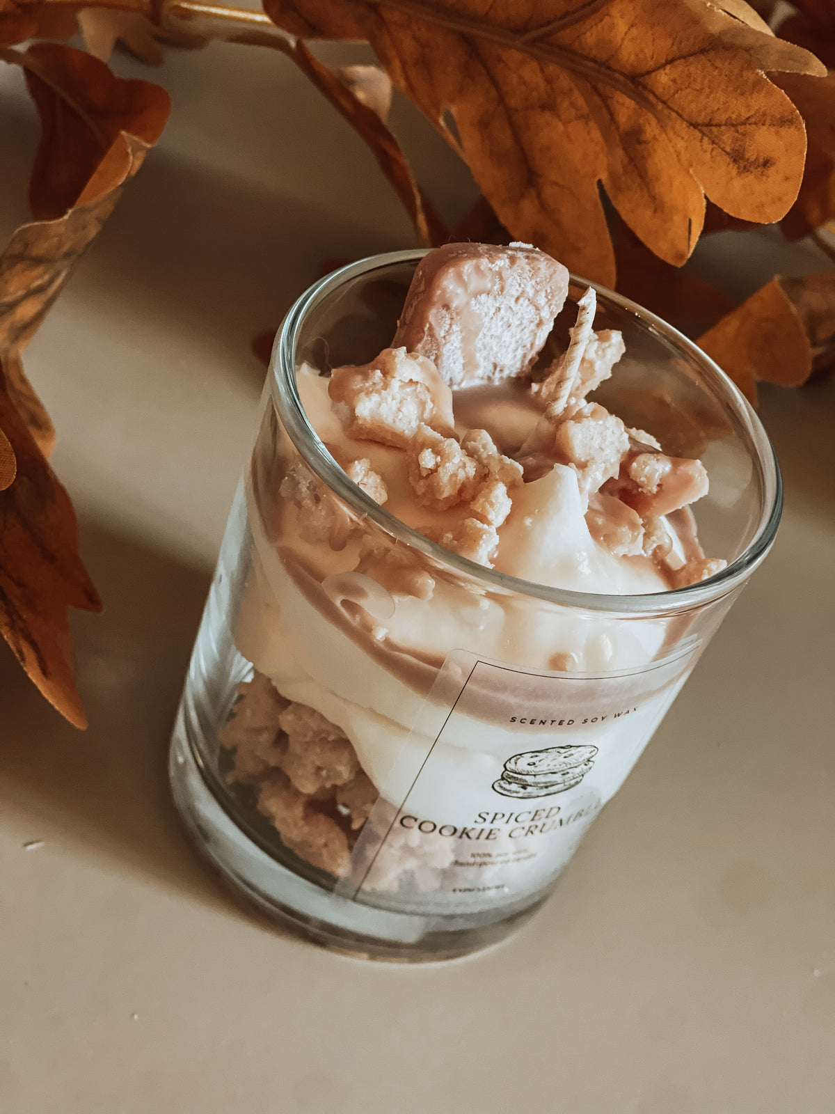 Spiced Crumble Cookie 🍪  Geurkaars